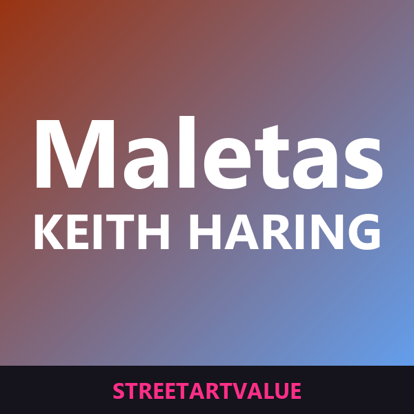 Maletas y equipaje Keith Haring en Amazon