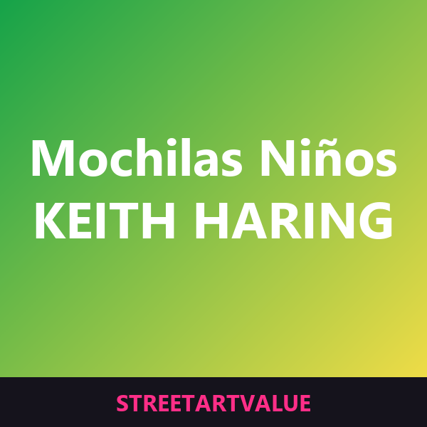 Mochilas infantiles Keith Haring en Amazon