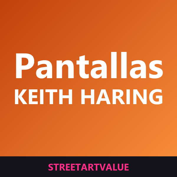 Pantallas de lámpara Keith Haring en Amazon
