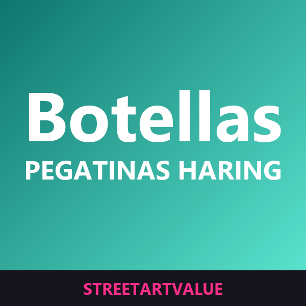 Pegatinas para botellas en Amazon