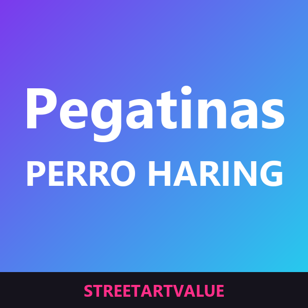 Pegatinas perro Keith Haring Pegatinas perro Keith Haring: libros y material de arte urbano en Amazon