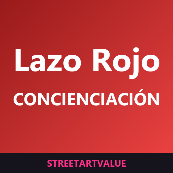 Pins de lazo rojo en Amazon