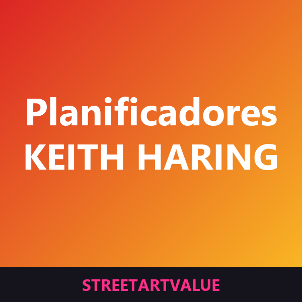 Planificadores Keith Haring en Amazon