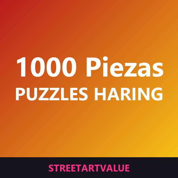 Puzzles Haring de 1000 piezas Puzzles Haring de 1000 piezas: libros y material de arte urbano en Amazon