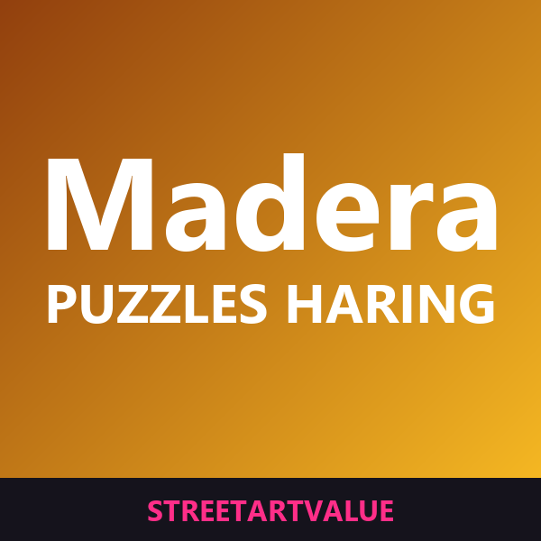 Puzzles de madera Haring Puzzles de madera Haring: libros y material de arte urbano en Amazon