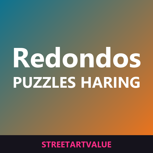 Puzzles redondos Haring Puzzles redondos Haring: libros y material de arte urbano en Amazon