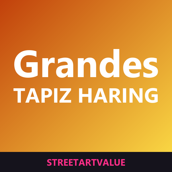 Tapices grandes de Haring en Amazon