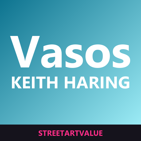 Vasos de cristal Keith Haring en Amazon