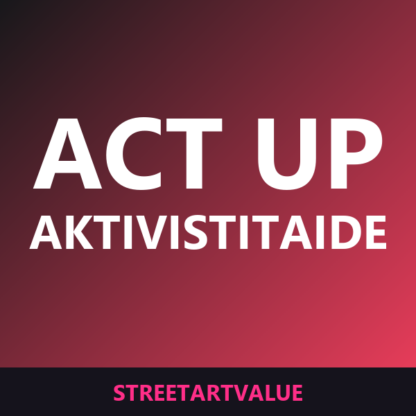 ACT UP & aktivistitaide -kirjat Amazonissa