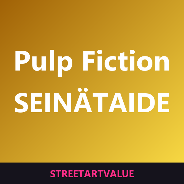 Pulp Fiction -juliste Amazonissa