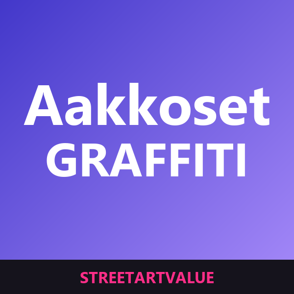 Graffitiaakkoset Amazonissa