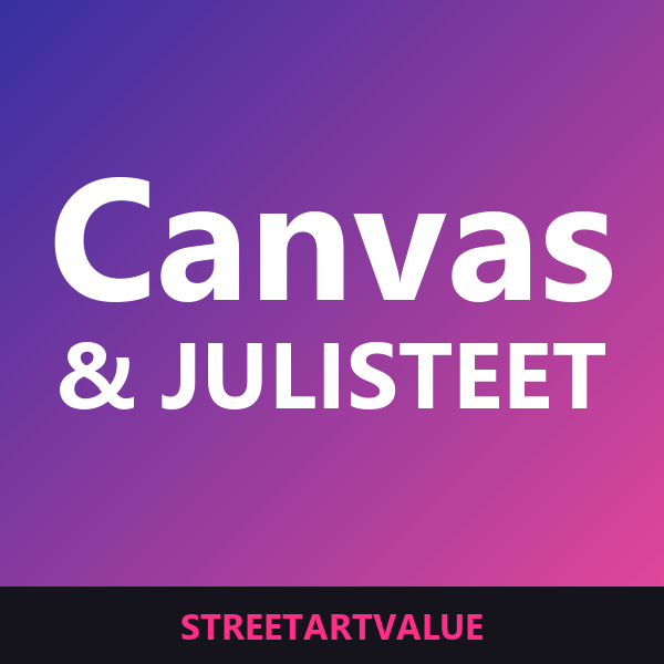 Graffititaulut & julisteet Amazonissa