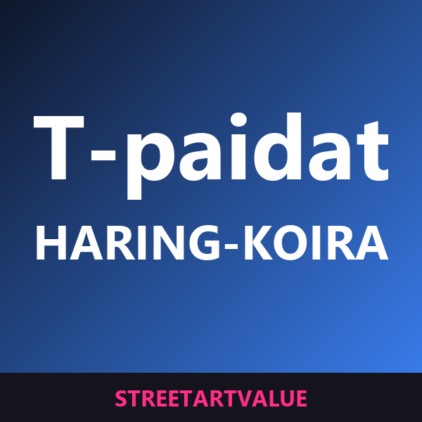 Keith Haring -koira-T-paidat Amazonissa