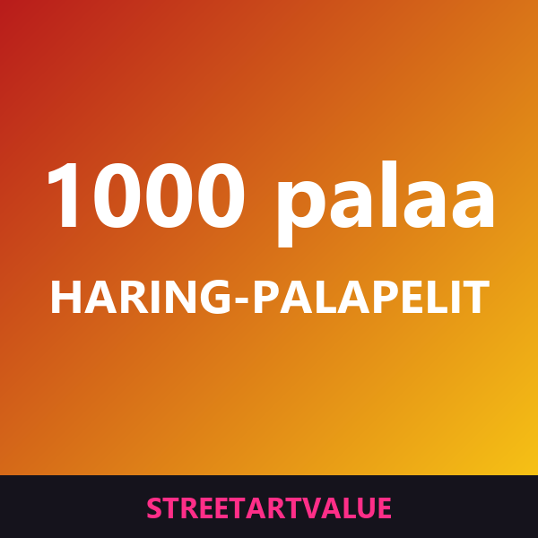 1000 palan Haring-palapelit Amazonissa