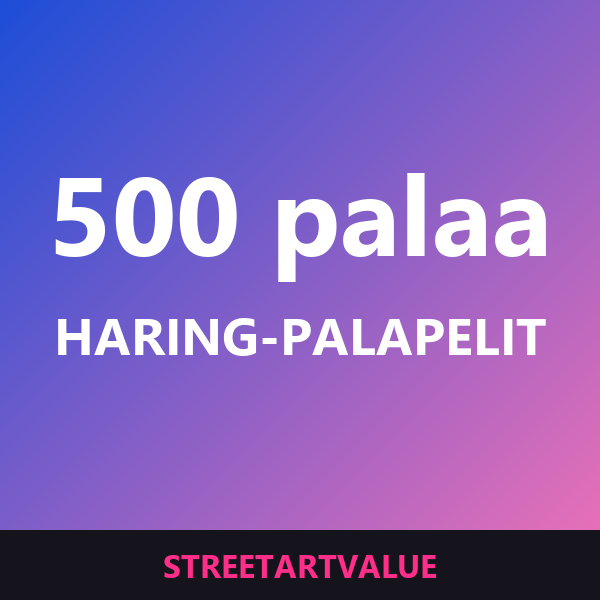 500 palan Haring-palapelit Amazonissa