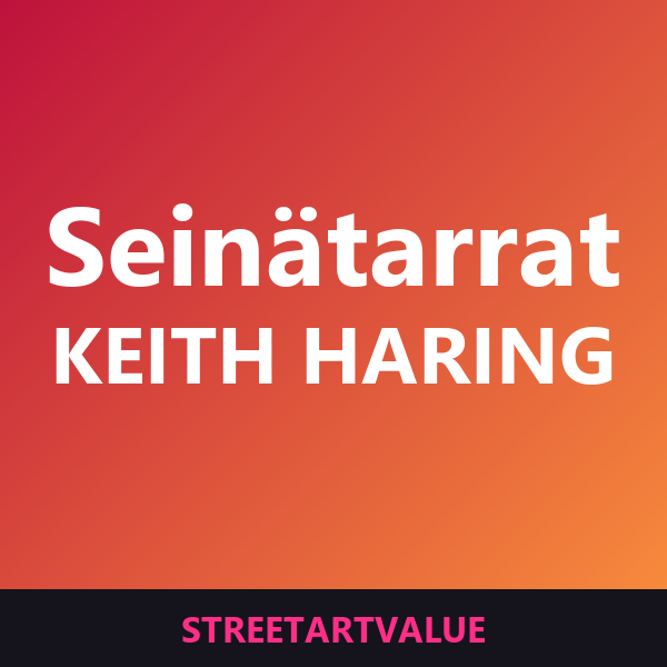 Keith Haring -seinätarrat Amazonissa