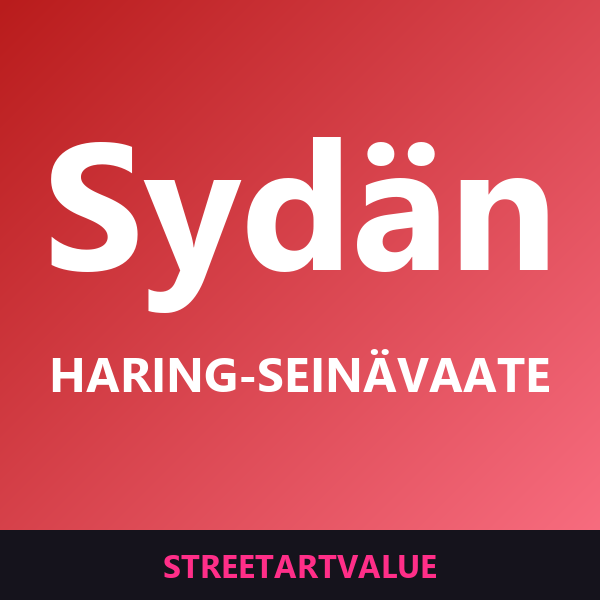 Haring-sydänseinävaatteet Amazonissa