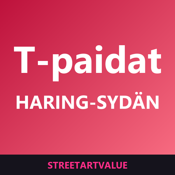 Keith Haring -sydän-T-paidat Amazonissa