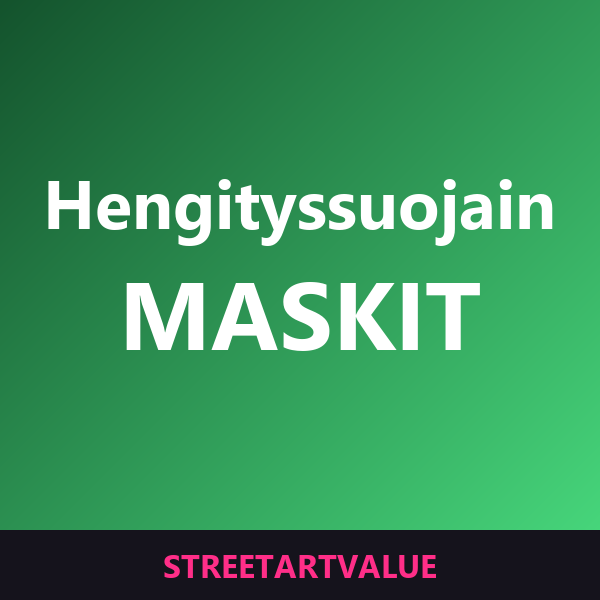 Hengityssuojaimet Amazonissa