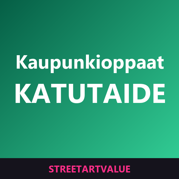 Katutaiteen kaupunkioppaat Amazonissa