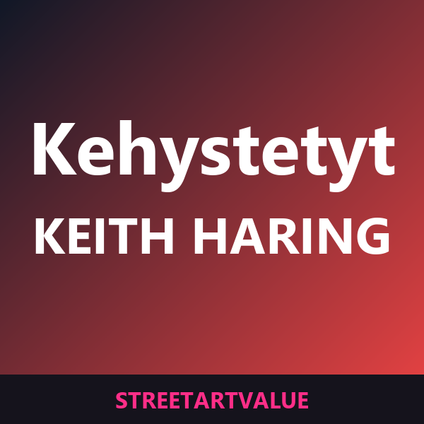 Kehystetyt Keith Haring -julisteet Amazonissa