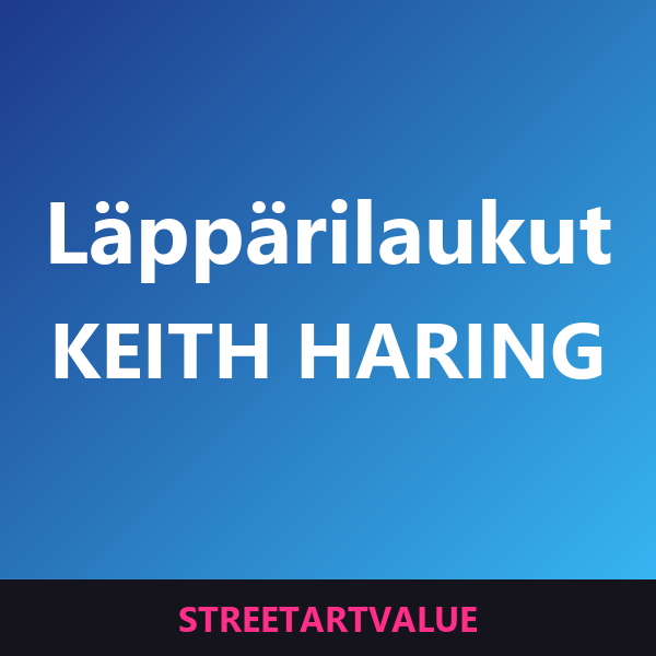 Keith Haring -läppärilaukut Amazonissa