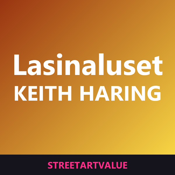 Keith Haring -lasinaluset Amazonissa
