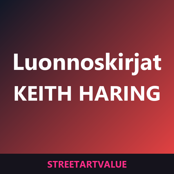 Keith Haring -luonnoskirjat Amazonissa