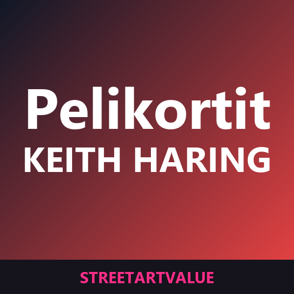 Keith Haring -pelikortit Amazonissa