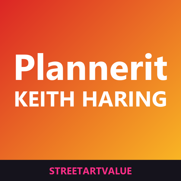 Keith Haring -plannerit Amazonissa