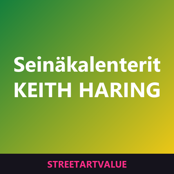 Keith Haring -seinäkalenterit Amazonissa