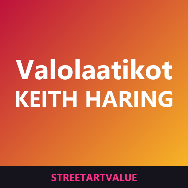 Keith Haring -valolaatikot Amazonissa