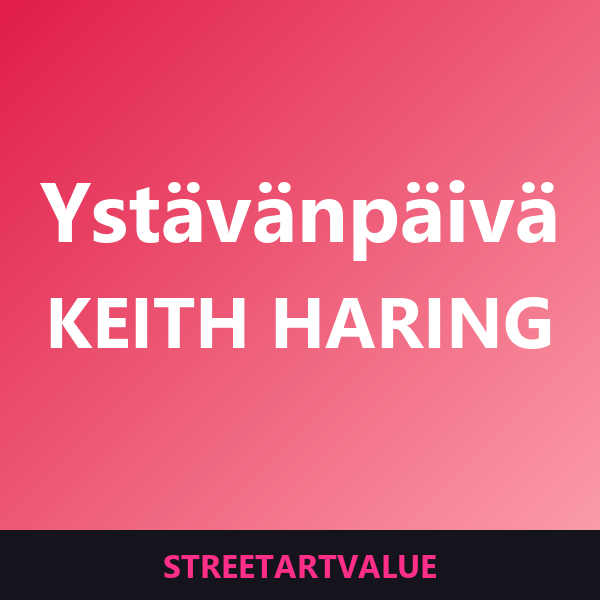 Keith Haring -ystävänpäiväkortit Amazonissa
