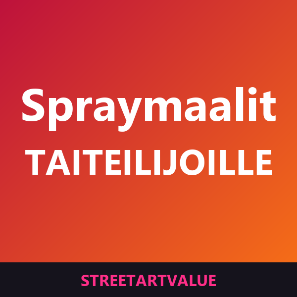 Spraymaalit taiteilijoille Amazonissa