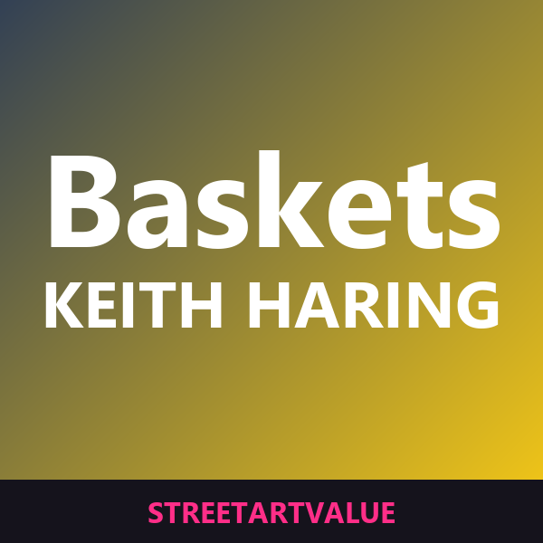 Baskets Keith Haring sur Amazon