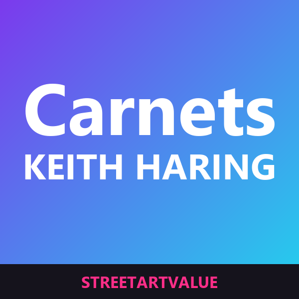 Carnets Keith Haring sur Amazon