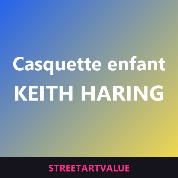 Casquettes enfant Keith Haring sur Amazon