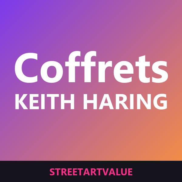 Coffrets de cartes Haring sur Amazon