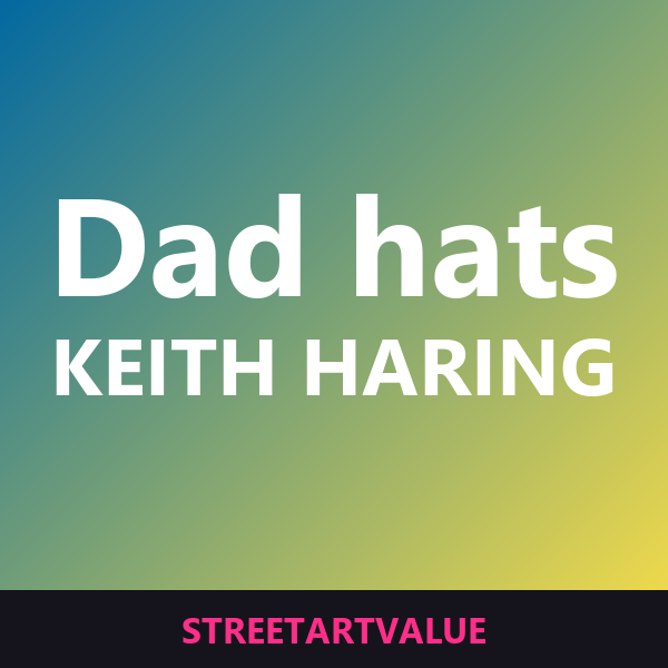 Dad hats Keith Haring sur Amazon