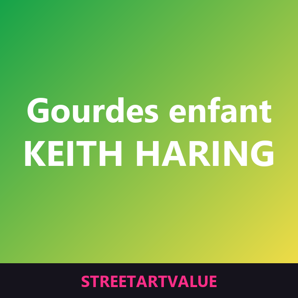 Gourdes enfant Keith Haring sur Amazon