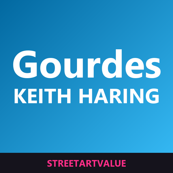 Gourdes Keith Haring sur Amazon