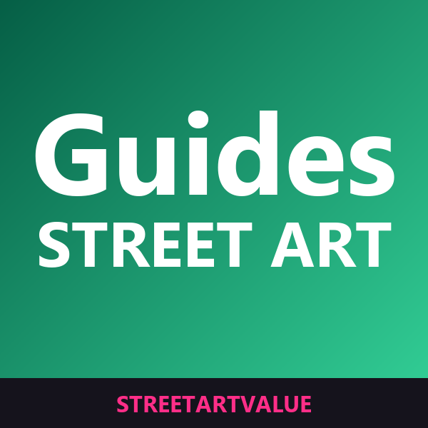 Guides street art des villes sur Amazon