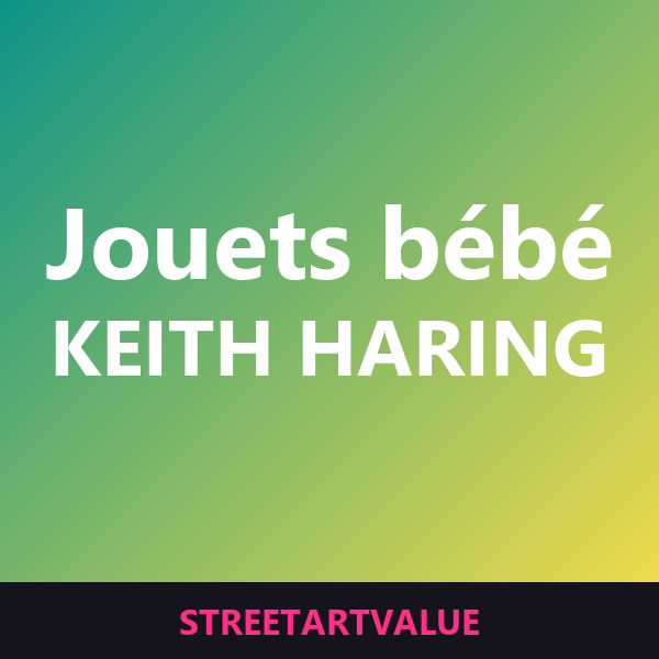 Jouets bébé Keith Haring Jouets bébé Keith Haring : livres et fournitures street art sur Amazon