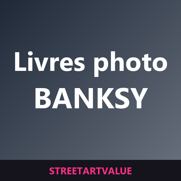 Livres photo Banksy sur Amazon