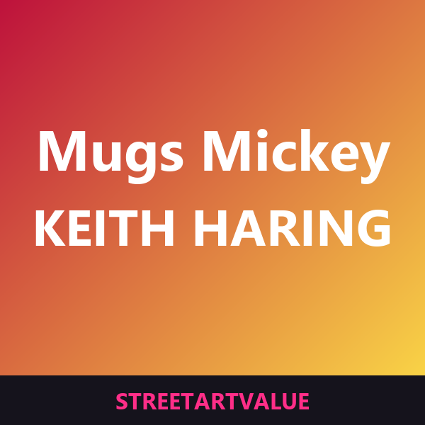 Mugs Mickey Haring sur Amazon