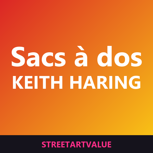 Sacs à dos Keith Haring sur Amazon