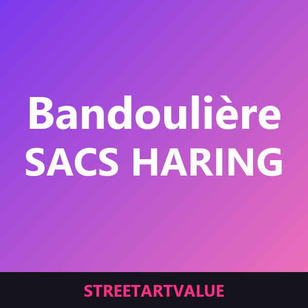 Sacs bandoulière Keith Haring sur Amazon