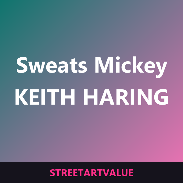 Sweats Mickey Haring sur Amazon