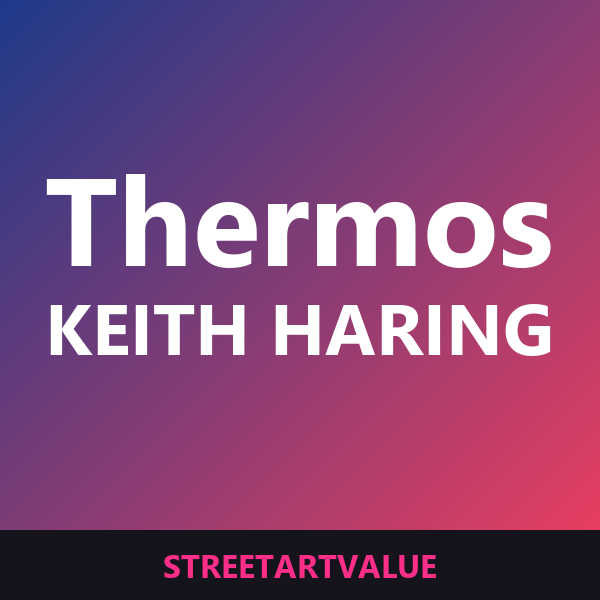 Thermos Keith Haring sur Amazon