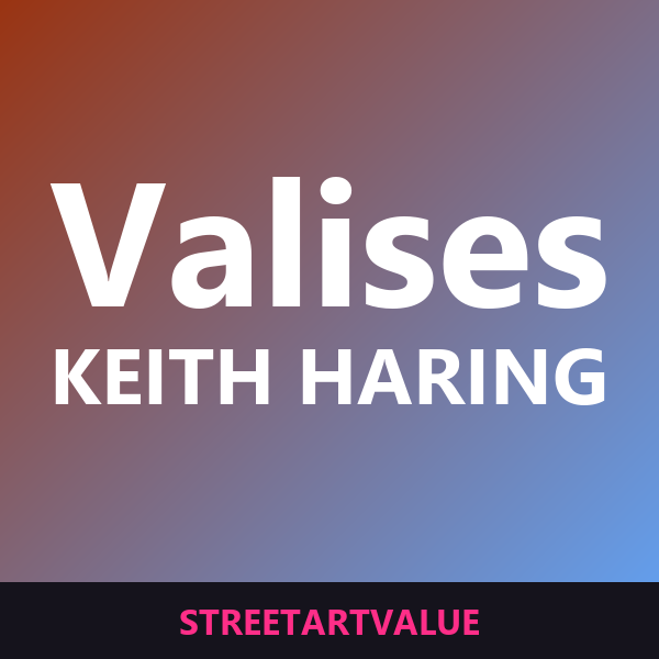 Valises & bagages Keith Haring sur Amazon